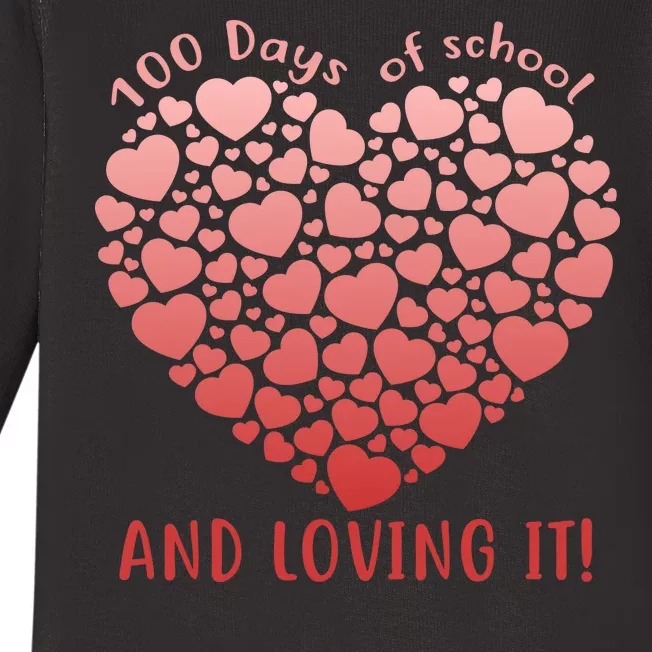 Loving 100 Days of School Baby Long Sleeve Bodysuit