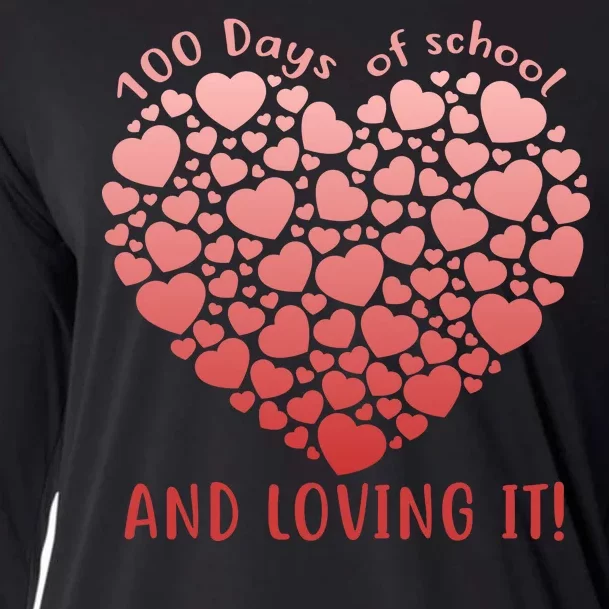 Loving 100 Days of School Cooling Performance Long Sleeve Crew