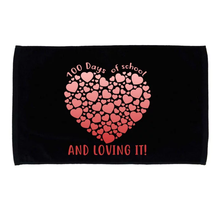 Loving 100 Days of School Microfiber Hand Towel