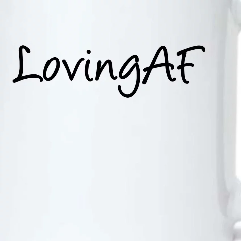 Loving AF Black Color Changing Mug