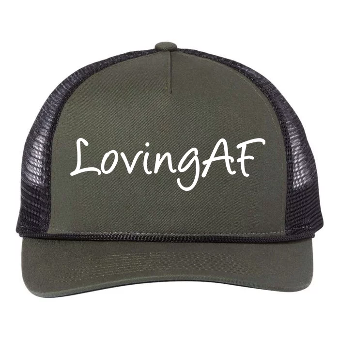 Loving AF Retro Rope Trucker Hat Cap