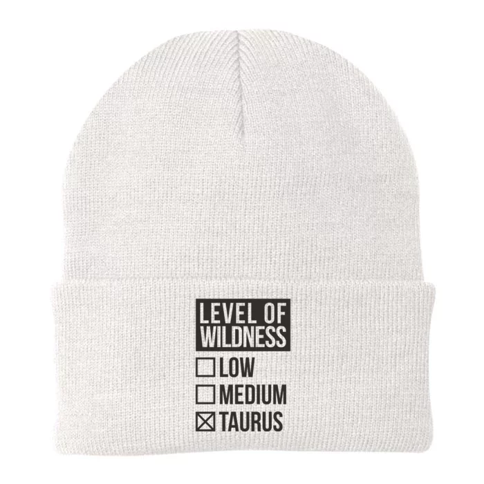 Level Of Wildness Taurus Knit Cap Winter Beanie