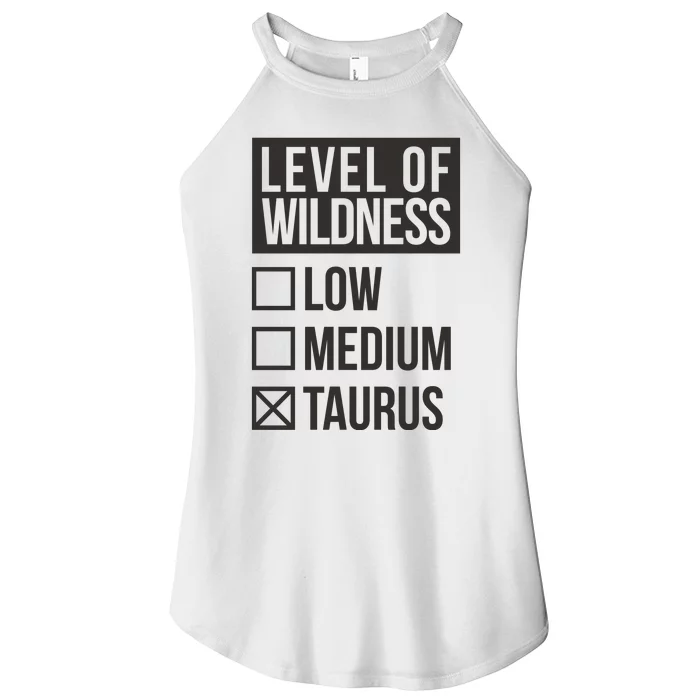 Level Of Wildness Taurus Women’s Perfect Tri Rocker Tank