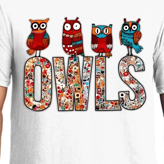 Love Owls Wo Owl Lovers Pajama Set