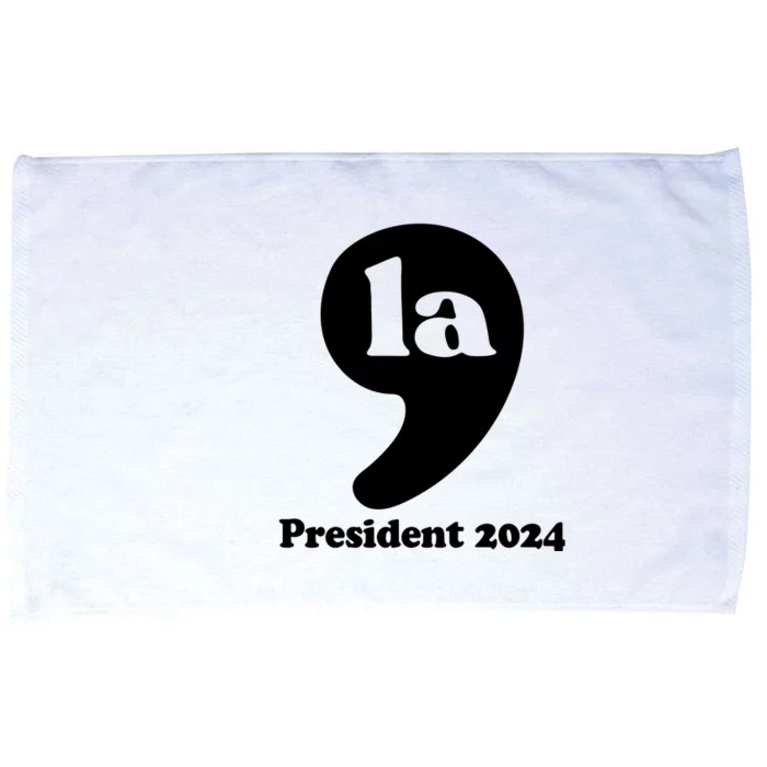 La President 2024 Graphic Microfiber Hand Towel