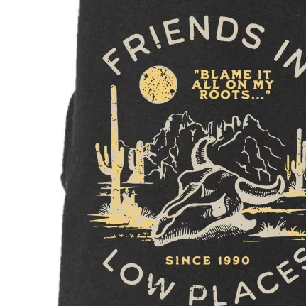 Low Places 90s Country Doggie 3-End Fleece Hoodie