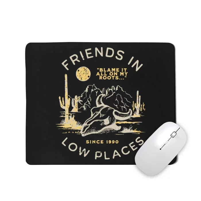 Low Places 90s Country Mousepad