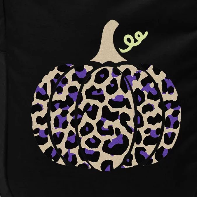 Leopard Pumpkin Art Halloween Party Autumn Holiday Seasonal Impact Tech Backpack