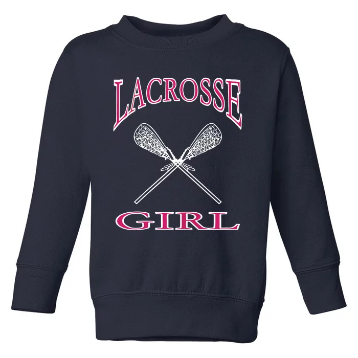 LAX Player Athlete Gift Toddler Sweatshirt