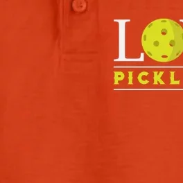 Love Pickleball Apparel Pickleball Player Funny Gift Dry Zone Grid Performance Polo