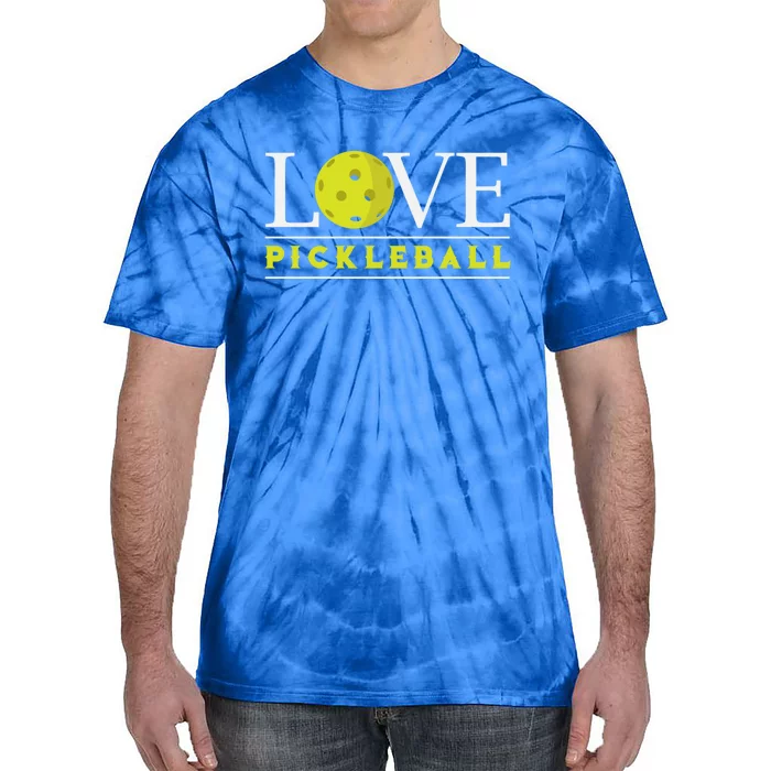 Love Pickleball Apparel Pickleball Player Funny Gift Tie-Dye T-Shirt