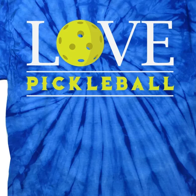 Love Pickleball Apparel Pickleball Player Funny Gift Tie-Dye T-Shirt