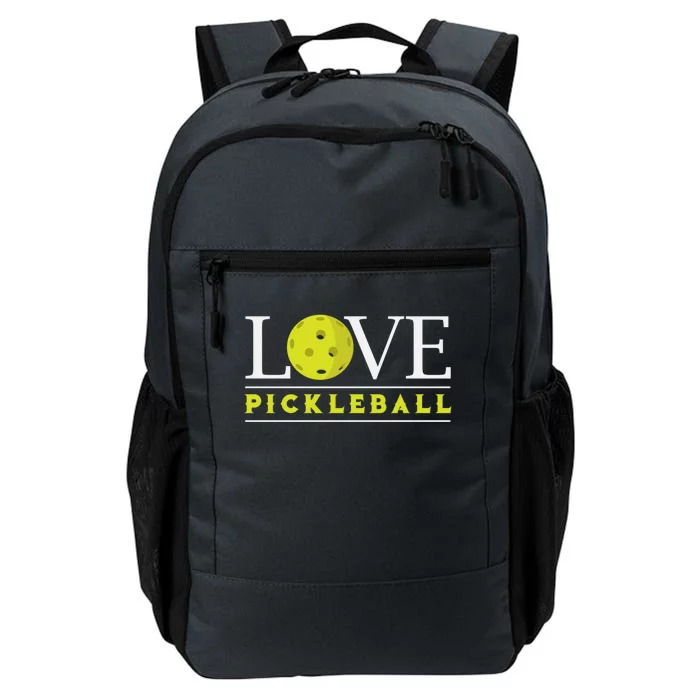 Love Pickleball Apparel Pickleball Player Funny Gift Daily Commute Backpack