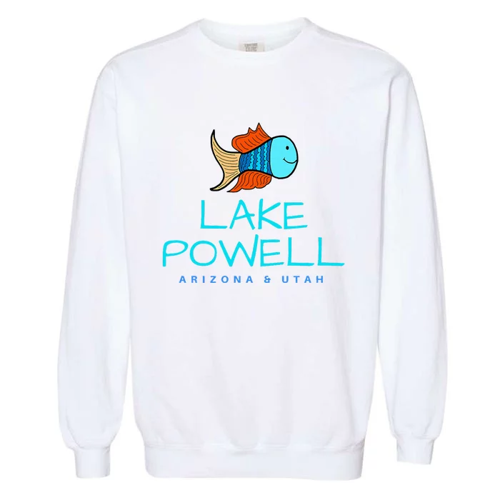 Lake Powell Arizona & Utah Lake Boating Garment-Dyed Sweatshirt