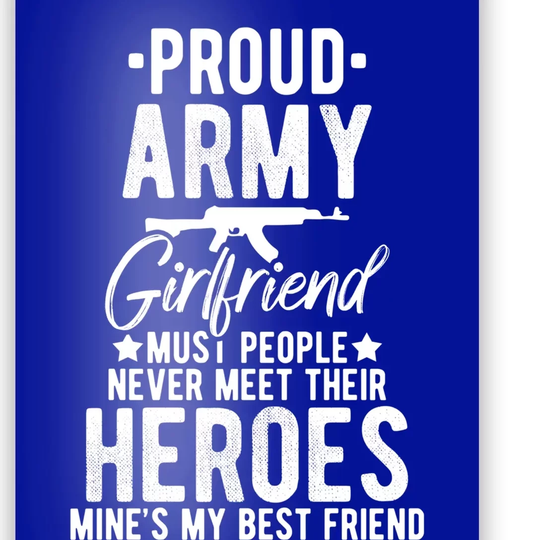 Love Proud Army Friend Couple Gift Poster