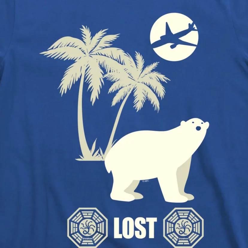 Lost Polar Bear Island And Plane Gift T-Shirt