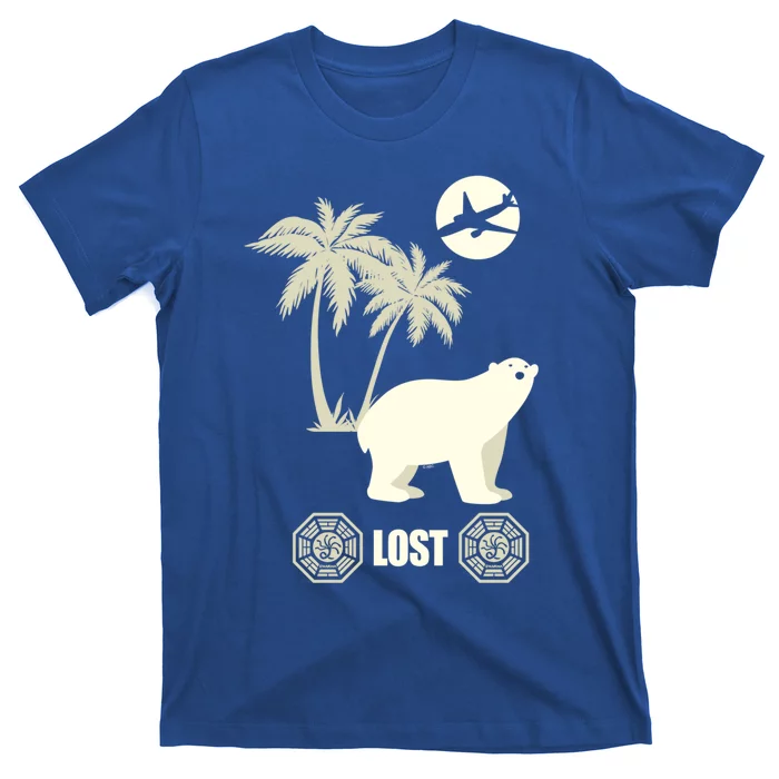 Lost Polar Bear Island And Plane Gift T-Shirt