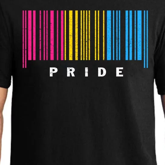 LGBT PANSEXUAL BARCODE PANSEXUAL Flag Pride Month LGBTQ Ally Pajama Set