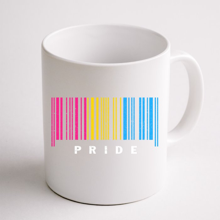 LGBT PANSEXUAL BARCODE PANSEXUAL Flag Pride Month LGBTQ Ally Front & Back Coffee Mug