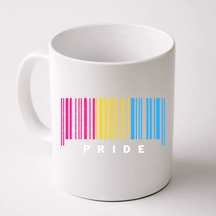 LGBT PANSEXUAL BARCODE PANSEXUAL Flag Pride Month LGBTQ Ally Front & Back Coffee Mug