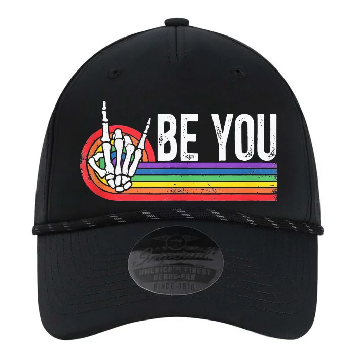 Lgbt Pride Be You Skeleton Hand Gay Lesbian Performance The Dyno Cap