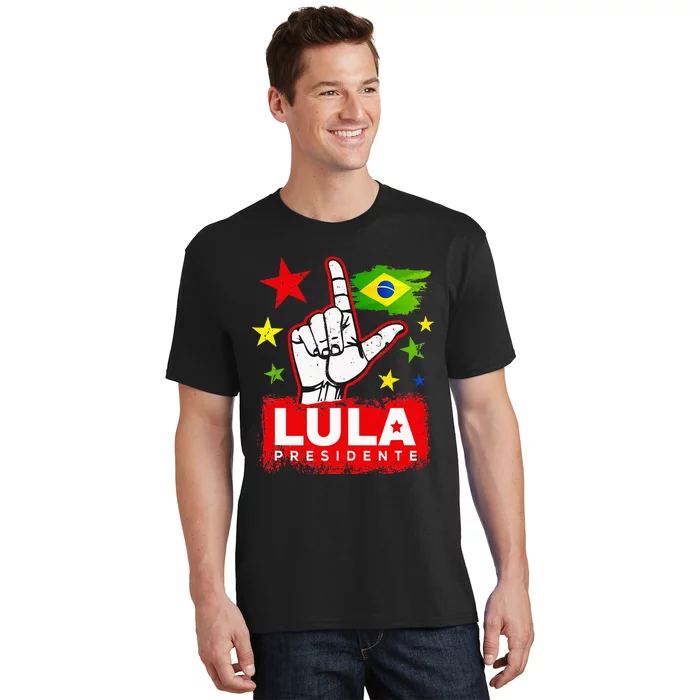 Lula Presidente Brasil Lula Brazil President Support T-Shirt