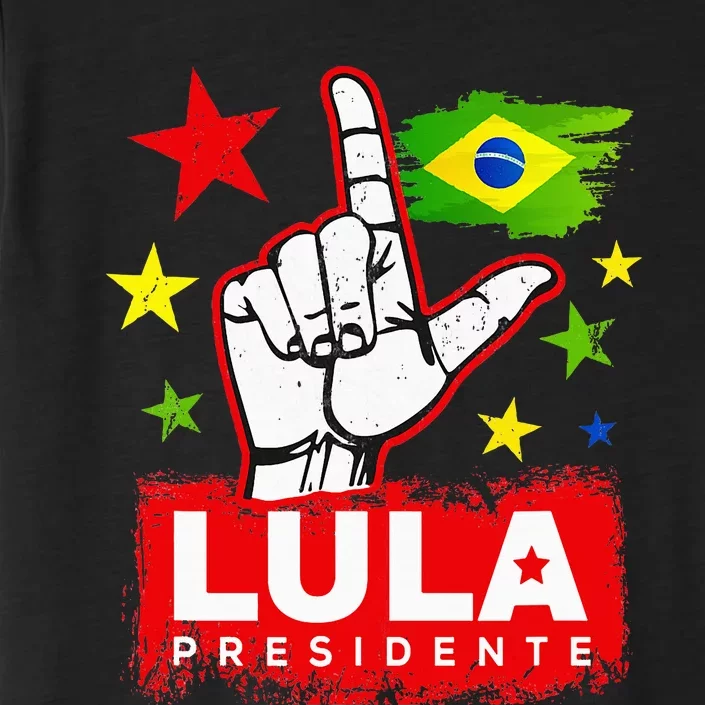 Lula Presidente Brasil Lula Brazil President Support ChromaSoft Performance T-Shirt