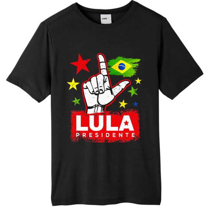 Lula Presidente Brasil Lula Brazil President Support ChromaSoft Performance T-Shirt