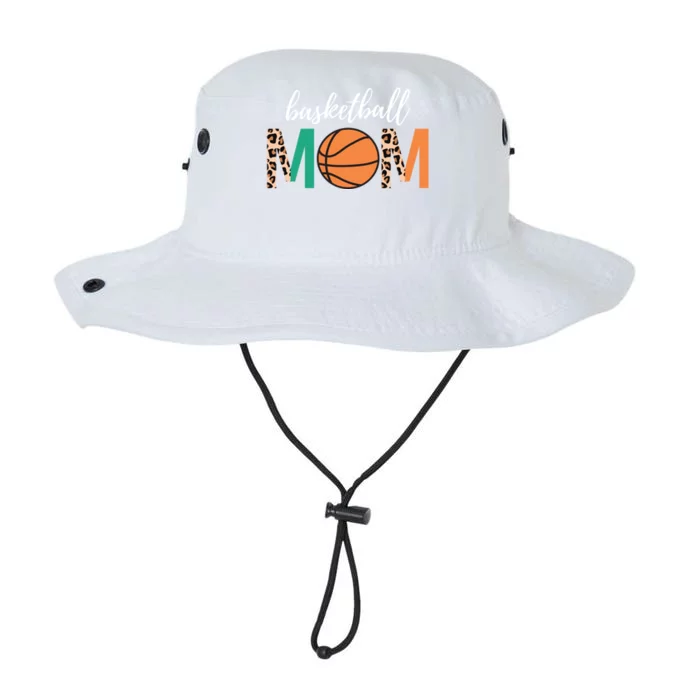 Leopard Print Basketball Mom Gift Legacy Cool Fit Booney Bucket Hat