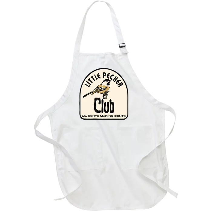 Little Pecker Club Full-Length Apron With Pocket