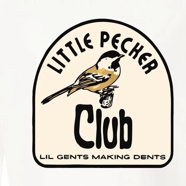 Little Pecker Club Cropped Pullover Crew