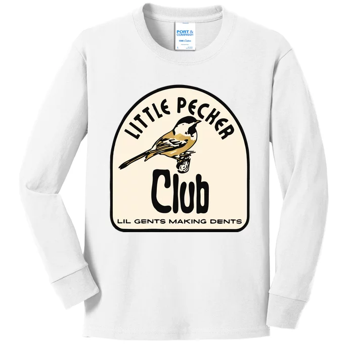 Little Pecker Club Kids Long Sleeve Shirt