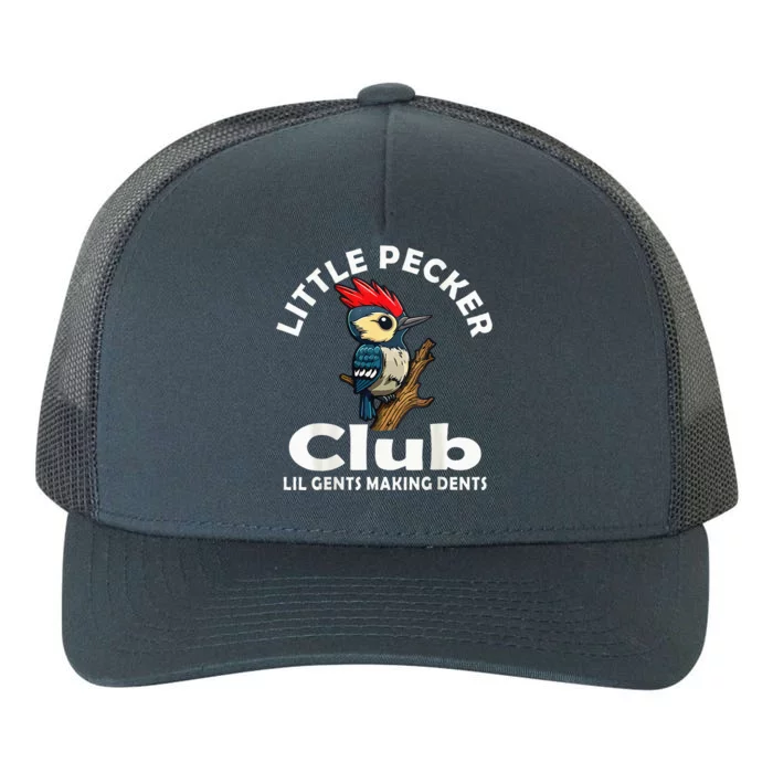 Little Pecker Club Back Yupoong Adult 5-Panel Trucker Hat