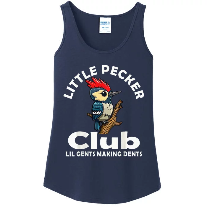 Little Pecker Club Back Ladies Essential Tank