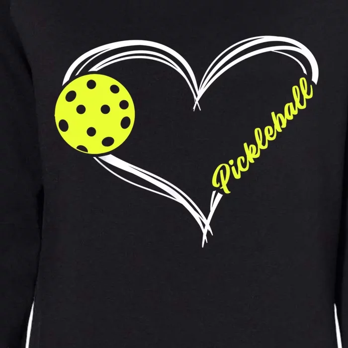 Love Pickleball Cute Pickleball Match, I Love Pickleball TShirt Womens California Wash Sweatshirt