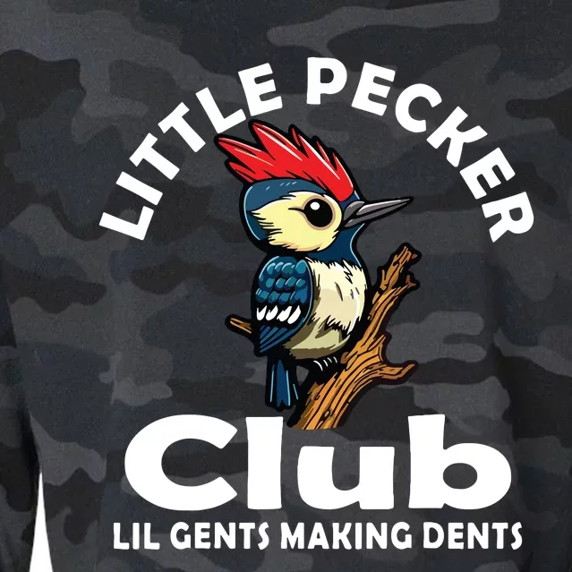 Little Pecker Club Back Cropped Pullover Crew