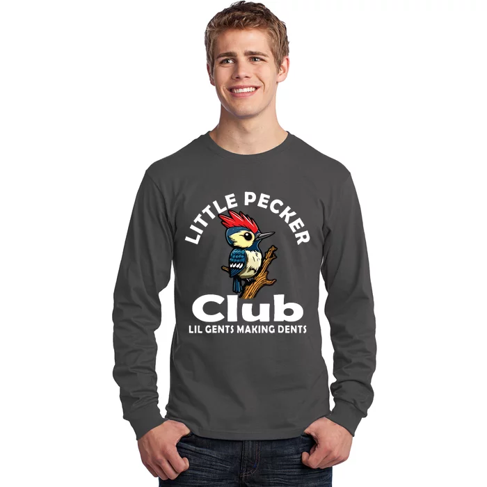 Little Pecker Club Back Long Sleeve Shirt