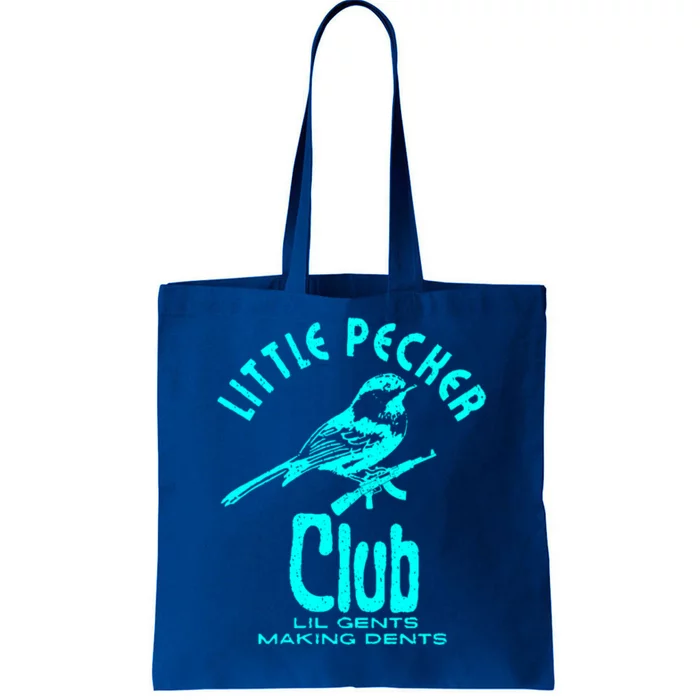 Little Pecker Club Funny Cute Woodpeckers Bird Lover Gym Cute Gift Tote Bag