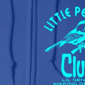 Little Pecker Club Funny Cute Woodpeckers Bird Lover Gym Cute Gift Full Zip Hoodie