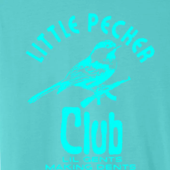 Little Pecker Club Funny Cute Woodpeckers Bird Lover Gym Cute Gift ChromaSoft Performance T-Shirt