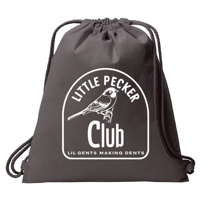 Little Pecker Club Drawstring Bag