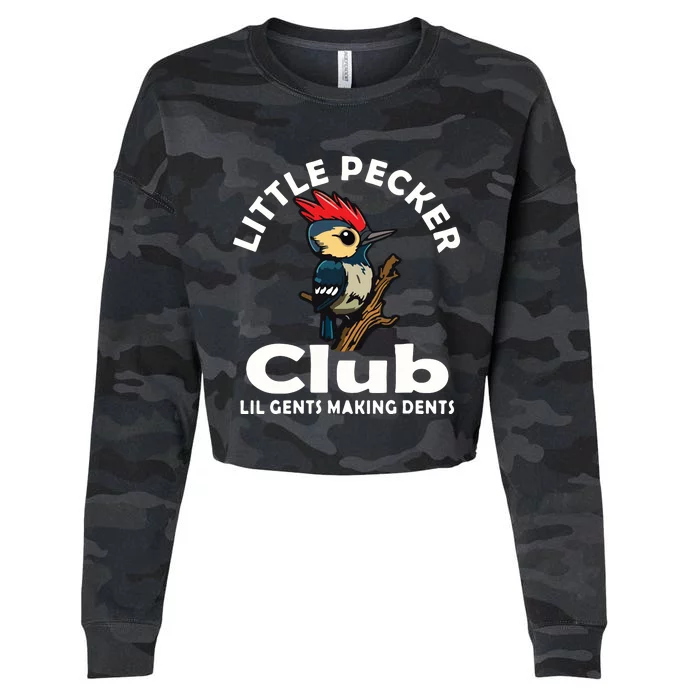 Little Pecker Club Cropped Pullover Crew