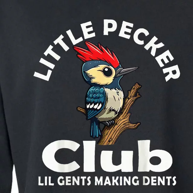 Little Pecker Club Cropped Pullover Crew