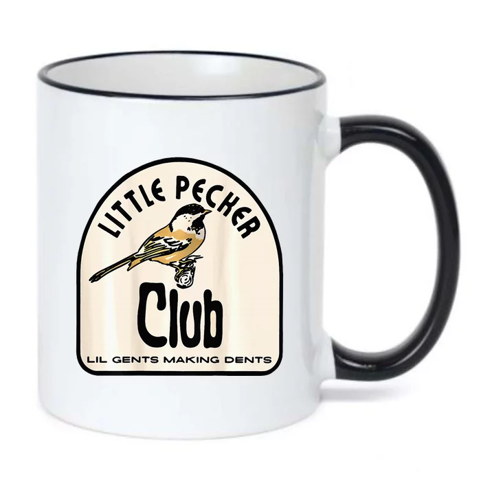 Little Pecker Club Black Color Changing Mug