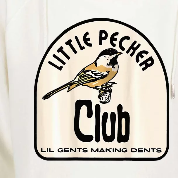 Little Pecker Club Womens Funnel Neck Pullover Hood