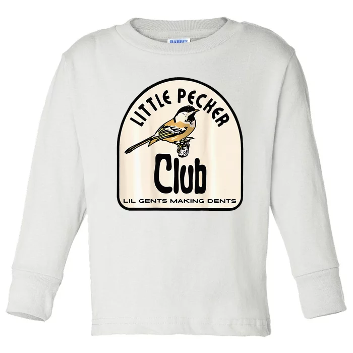 Little Pecker Club Toddler Long Sleeve Shirt