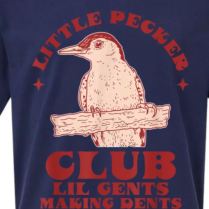 Little Pecker Club Lil Gents Making Dents Funny Sueded Cloud Jersey T-Shirt