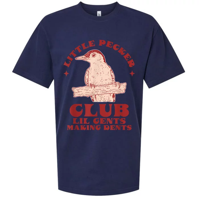 Little Pecker Club Lil Gents Making Dents Funny Sueded Cloud Jersey T-Shirt