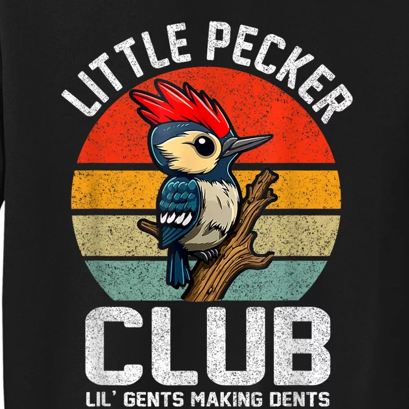 Little Pecker Club Lil Gents Making Dents Funny Sweatshirt