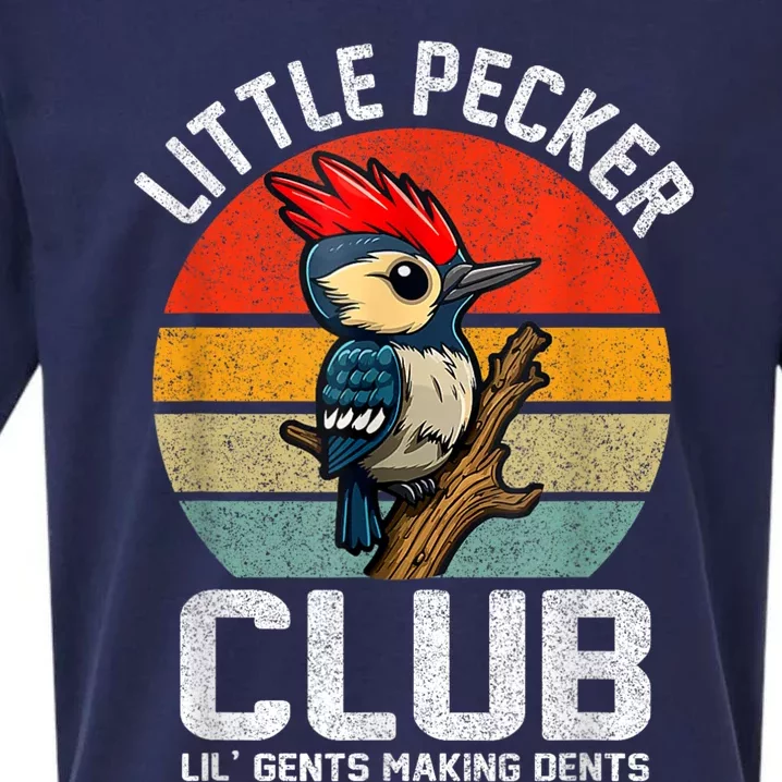 Little Pecker Club Lil Gents Making Dents Funny Sueded Cloud Jersey T-Shirt